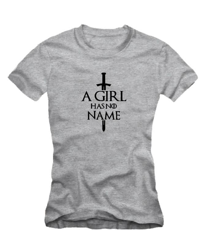 Marškinėliai A girl has no name